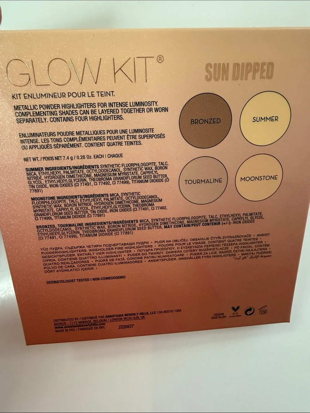 Anastasia Beverly Hills Glow Kit Bronzer & Contour - Rose Bronze and Peach